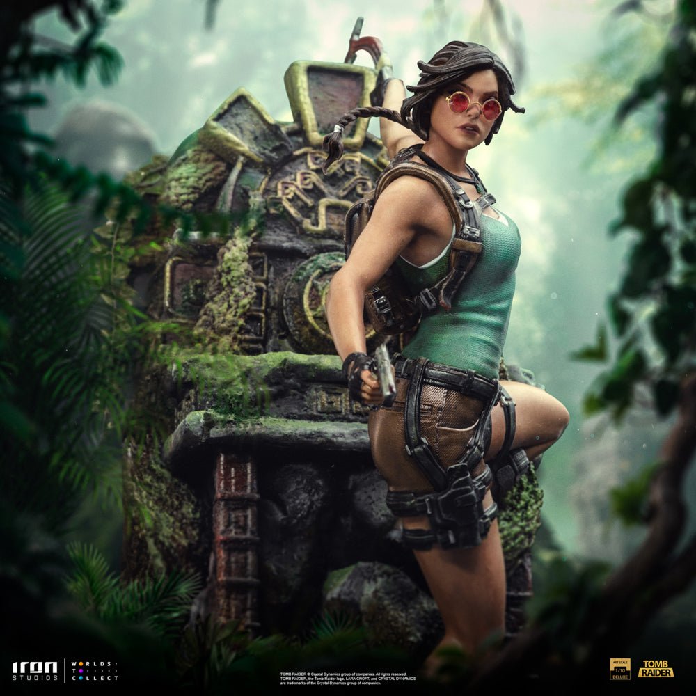 Iron Studios Tomb Raider Lara Croft Deluxe 1/10 Art Scale Statue