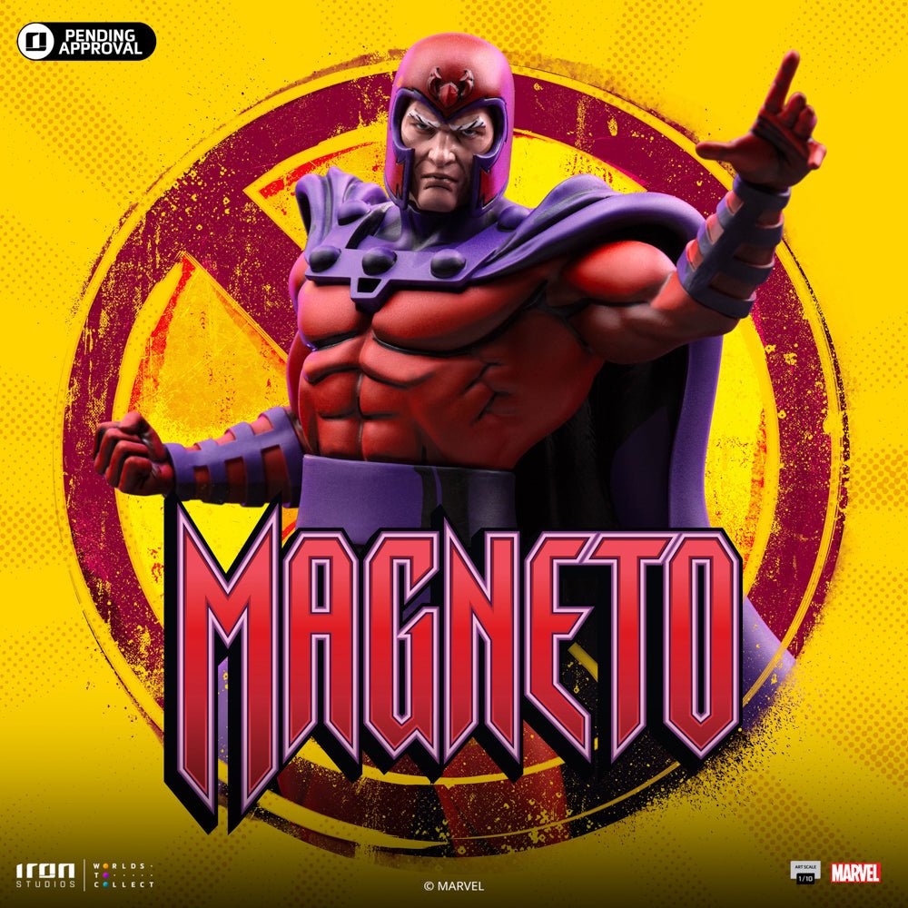 Iron Studios X-Men 97 Magneto 1/10 Art Scale Statue