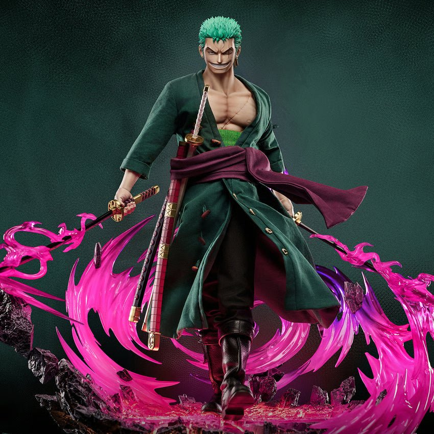 PRE-ORDER: Jimei Palace x Cosmic Creations One Piece Roronoa Zoro (Deluxe Version) Sixth Scale Figure
