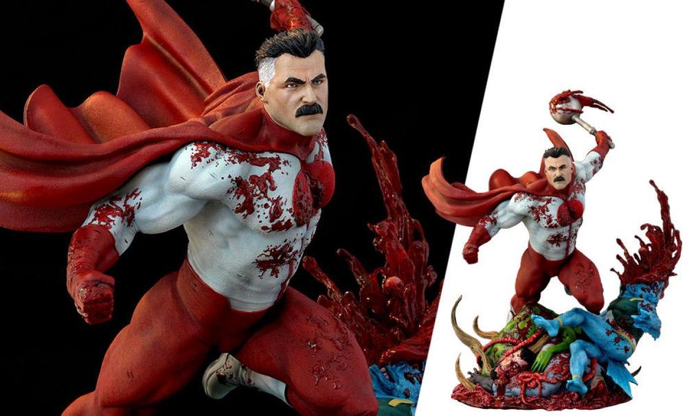 PRE-ORDER: Kinetiquettes Invincible: Omni-Man: The Ambush Diorama