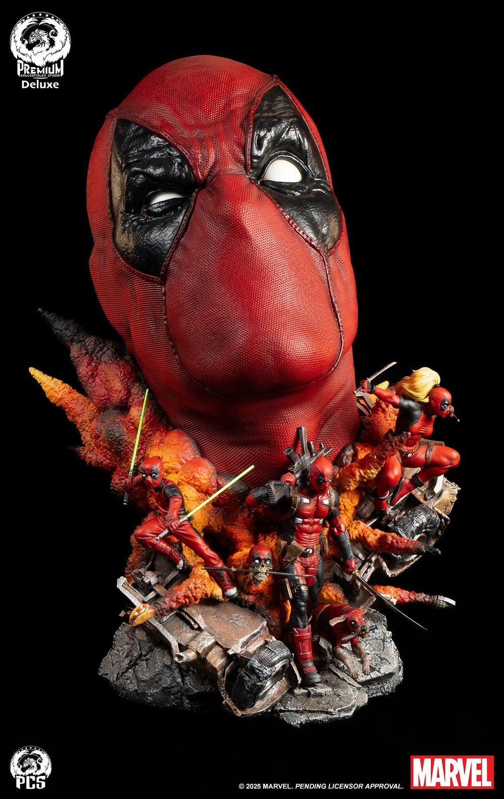 PRE-ORDER: PCS Collectibles Marvel Comics Deadpool Deluxe Fine Art Bust