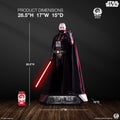 PRE-ORDER: PCS Collectibles Star Wars: Darth Vader Hyperreal 1:3 Scale Statue