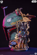 PRE-ORDER: PCS Collectibles Star Wars: The Empire Strikes Back Boba Fett Deluxe Edition Fine Art Bust