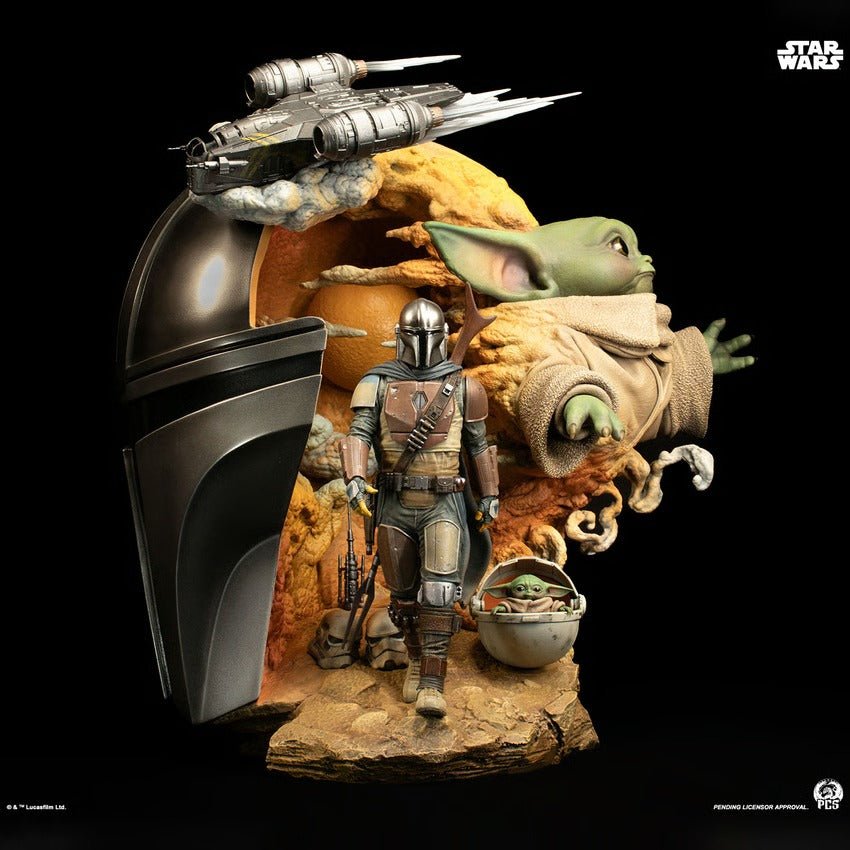 PRE-ORDER: PCS Collectibles Star Wars The Mandalorian Fine Art Bust