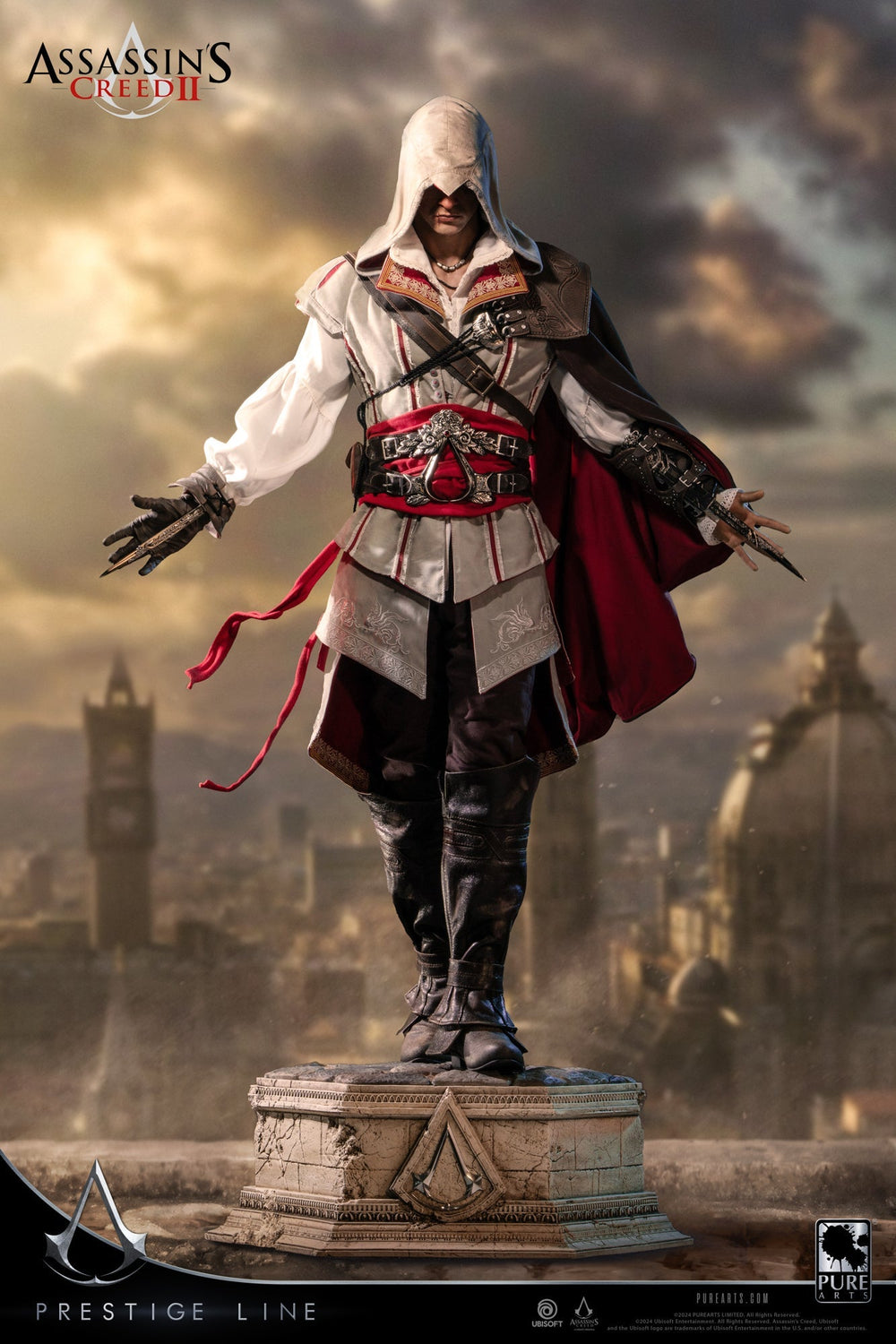 PRE-ORDER: PureArts Assassin's Creed Ezio Auditore Prestiege Line 1/2 Scale Statue
