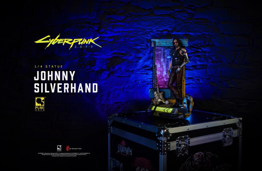 PureArts Cyberpunk 2077 Johnny Silverhand 1/4 Scale Exclusive Statue