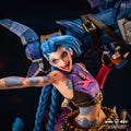 PRE-ORDER: PureArts League of Legends 2XKO: Jinx & Warwick 1:10 Scale Statue