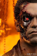 PRE-ORDER: PureArts Terminator 2 T-800 Model 101 (Battle Damaged) Art Mask