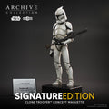 PRE-ORDER: Regal Robot Star Wars Archive Collection Clone Trooper Concept Maquette Replica Doug Chiang Signature Edition
