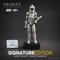 PRE-ORDER: Regal Robot Star Wars Archive Collection Clone Trooper Concept Maquette Replica Doug Chiang Signature Edition