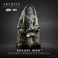 Regal Robot Star Wars Archive Collection Ephant Mon Concept Maquette Replica Phil Tippett Limited Signature Edition