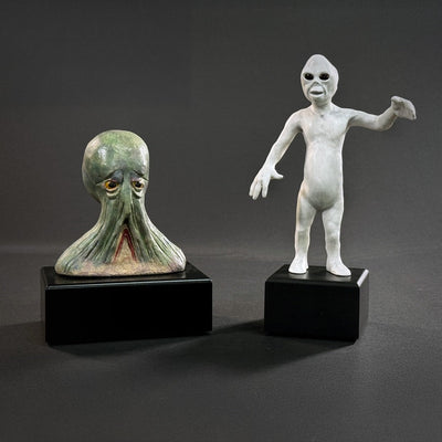 Regal Robot Star Wars Archive Light Man & Bubble Head Concept Maquette Replica 2-pack – Numbered Edition