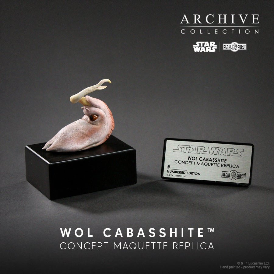 Regal Robot Star Wars Archive Wol Cabasshite Concept Maquette Replica Numbered Edition