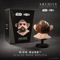 PRE-ORDER: Regal Robot Star Wars Nien Nunb Scaled Mask Replica Numbered Edition 250