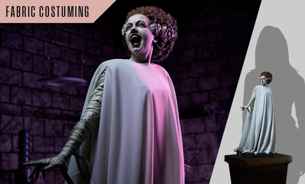 PRE-ORDER: Sidehsow Collectibles Universal Monsters: The Bride of Frankenstein (Fabric Costuming) Premium Format Figure