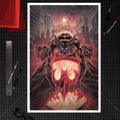 Sideshow Collectibles DC Comics Batman: Man-Bat (24" H x 16" W) Art Print by artist Kyle Hotz Limited Edition of 175