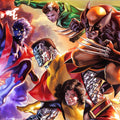 Sideshow Collectibles Marvel Comics: The X-Men & The Brotherhood of Mutants (18" H x 26" W) Art Print Set by artist Felipe Massafera Limited Edition of 300