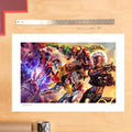 Sideshow Collectibles Marvel Comics: The X-Men & The Brotherhood of Mutants (18" H x 26" W) Art Print Set by artist Felipe Massafera Limited Edition of 300