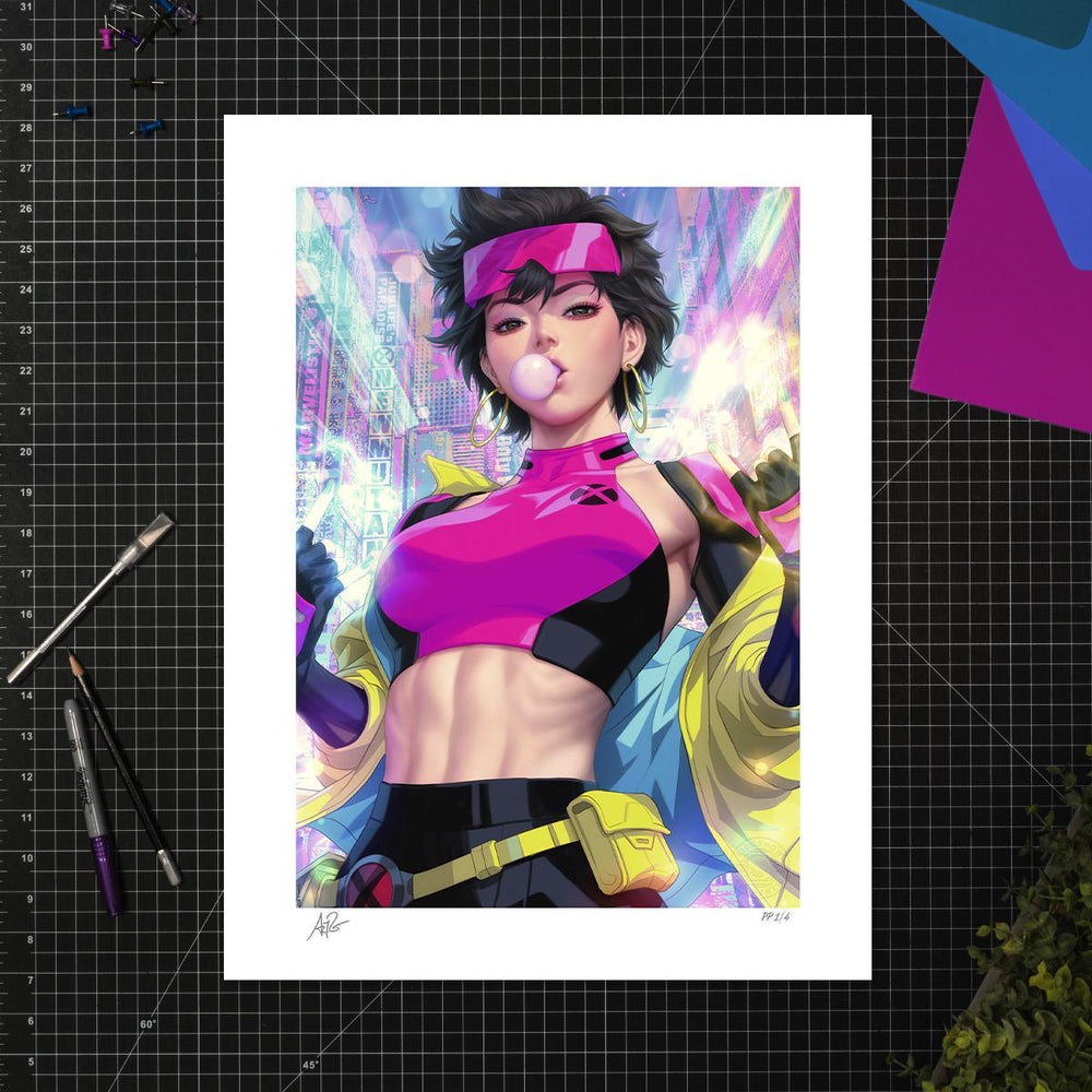 Sideshow Collectibles Marvel Comics X-Men: Jubilee Art Print by Stanley "Artgerm" Lau - Limited Edition of 200
