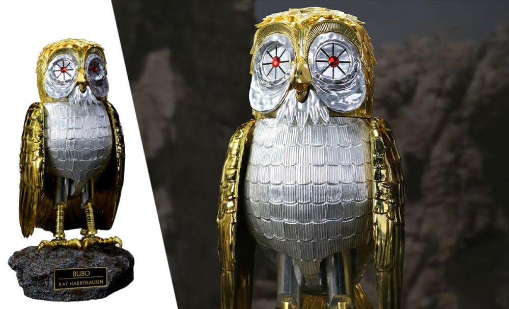 PRE-ORDER: Star Ace Toys Ray Harryhausen Clash of the Titans: Bubo (Gold Patina Edition) Deluxe Life-Size Replica