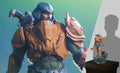 PRE-ORDER: Tweeterhead Masters of the Universe Man-at-Arms Legends Maquette