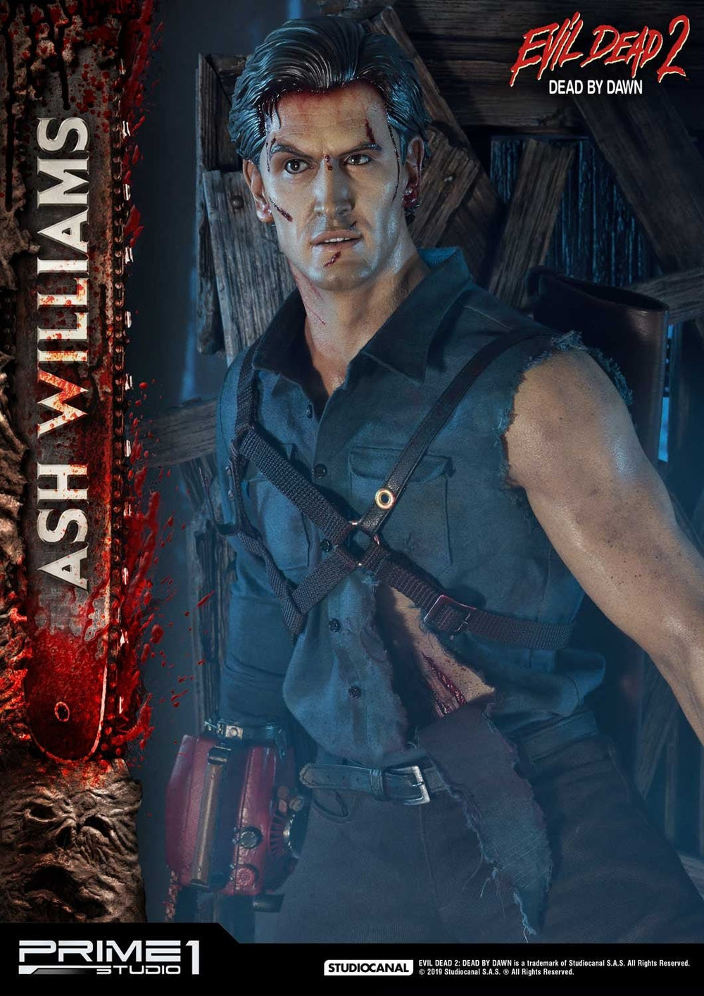 Prime 1 Studio Museum Masterline Evil Dead 2: Dead By Dawn (Film) Ash Williams Statue