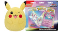 Pokémon TCG: Prismatic Evolutions Tech Sticker Collection Sylveon + Squishmallows 10" Pikachu Bundle