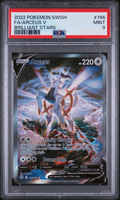 PSA 9 FA/ARCEUS V BRILLIANT STARS