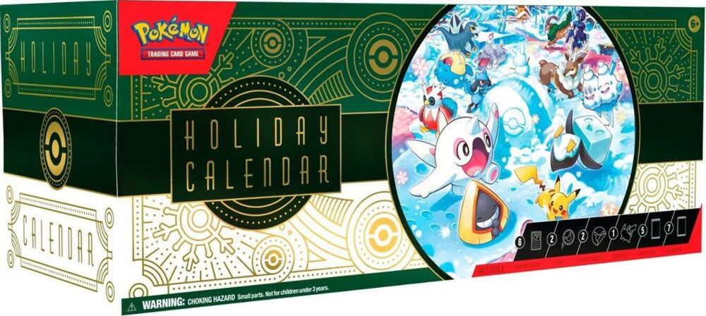Pokemon Trading Card Games 2024 Holiday Calendar