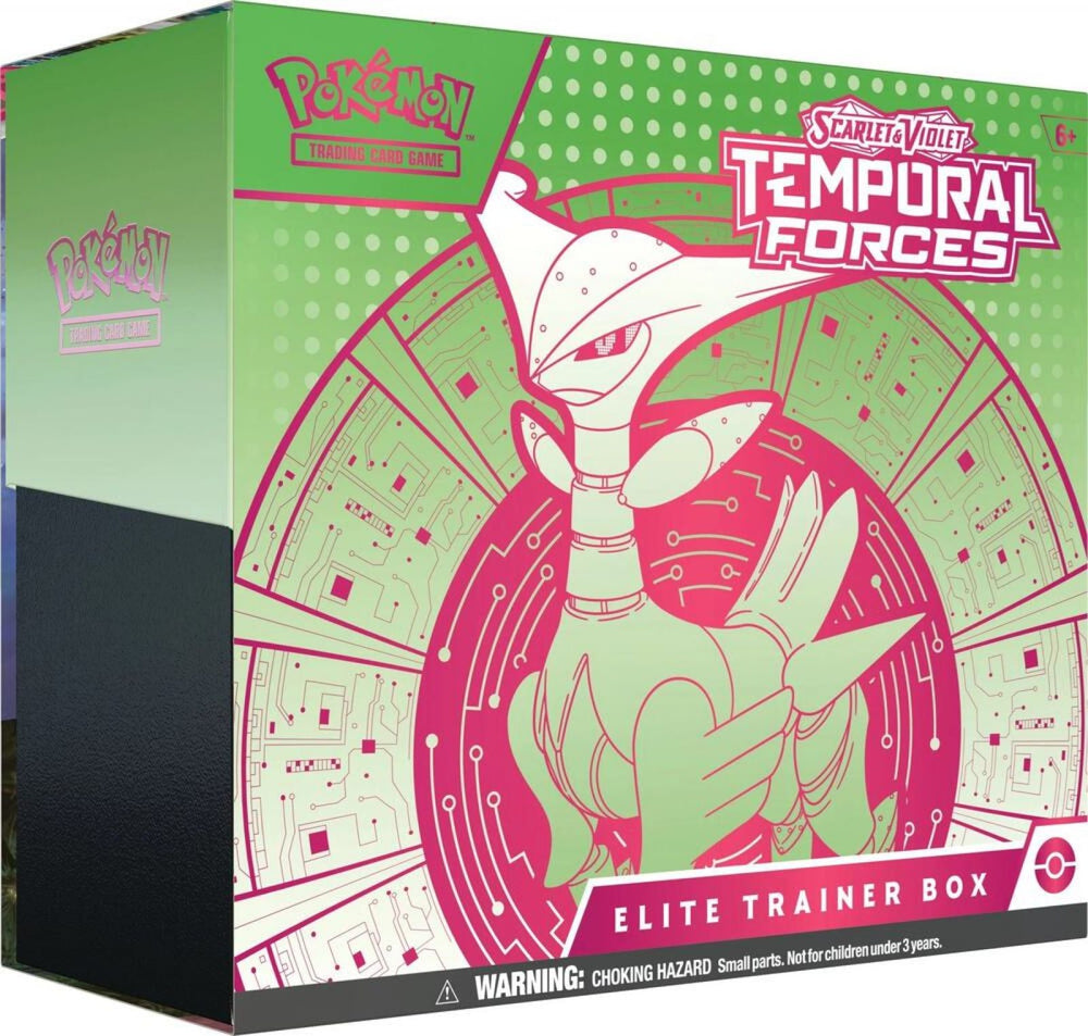 Pokemon TCG: Temporal Forces - Elite Trainer Box - Iron Leaves