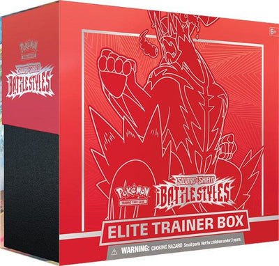 Pokémon TCG: Sword & Shield 5 Battle Styles Elite Trainer Box Single Strike Urshifu
