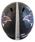 Titans Vince Young "2006 ROY" Signed Full Size Speed Rep Helmet W/ Case BAS Wit