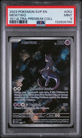 2023 POKEMON SVP EN-SV BLACK STAR PROMO MEWTWO 151 ULTRA-PREMIUM COLL #052 PSA 9