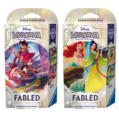 Disney Lorcana: Fabled - Starter Deck (Set of 2)