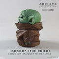 Regal Robot Star Wars The Mandalorian Grogu (The Child) Concept Maquette Dual Signature Edition