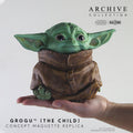 Regal Robot Star Wars The Mandalorian Grogu (The Child) Concept Maquette Dual Signature Edition