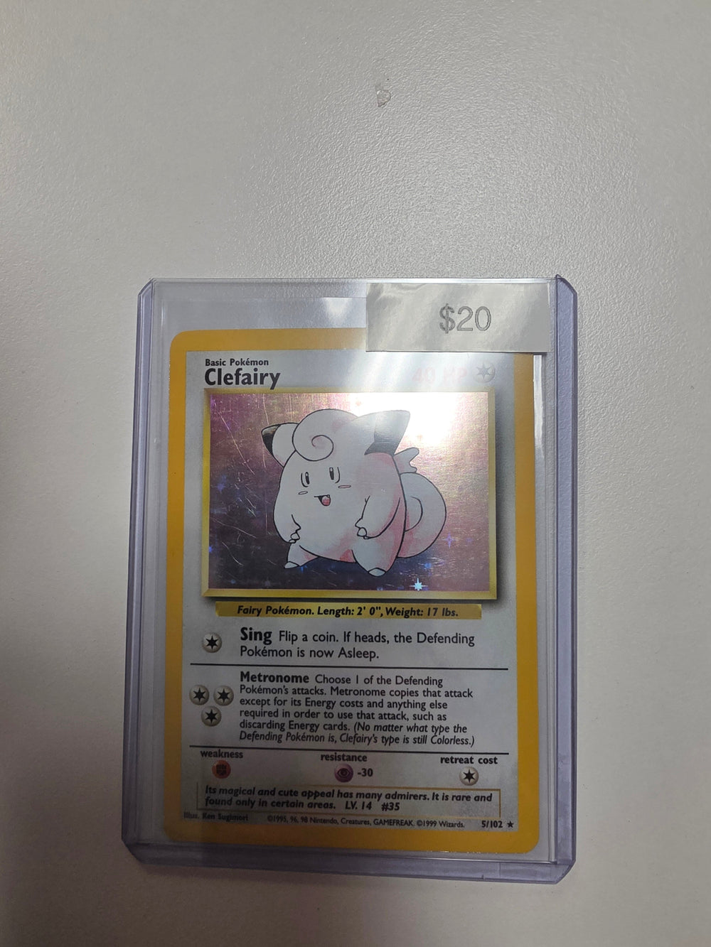 Pokemon Clefairy 5/102 LP