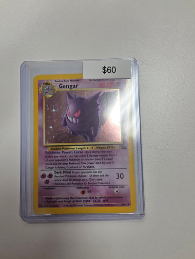 Pokemon Gengar 5/62 HP