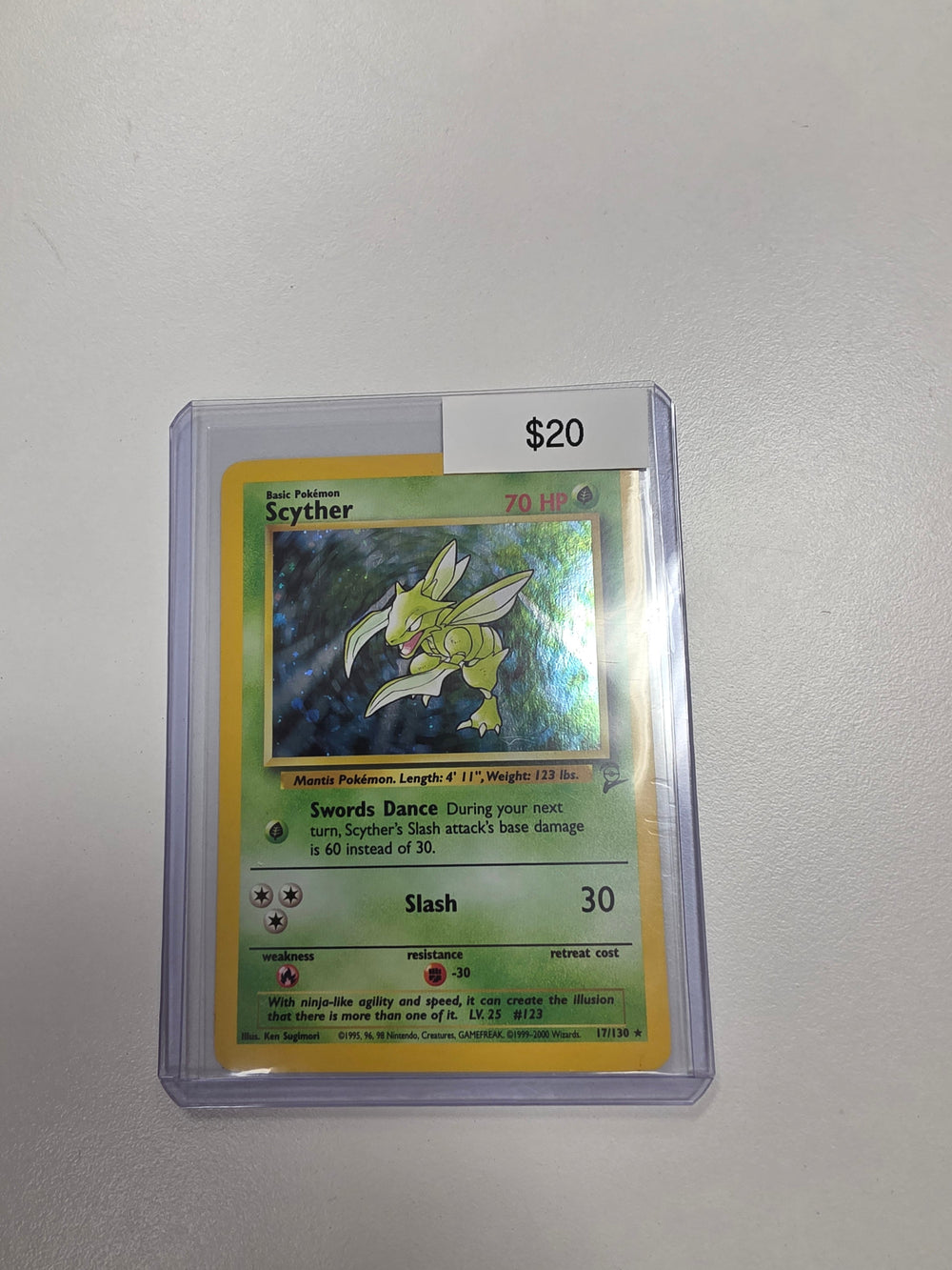Pokemon Scyther 17/130 LP