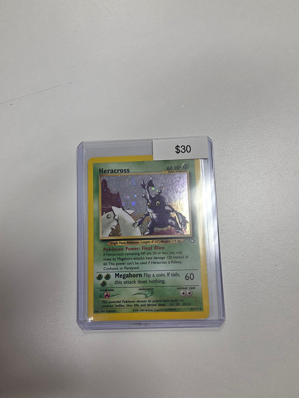 Pokemon Heracross 6/111