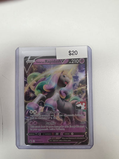 Pokemon Galarian Rapidash V swsh111