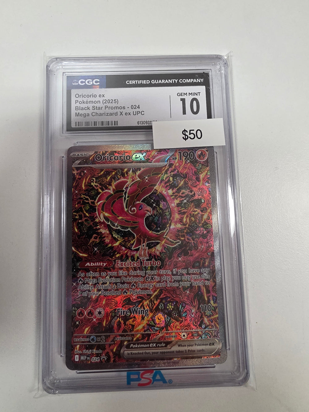 Pokemon Oricorio 024 CGC 10