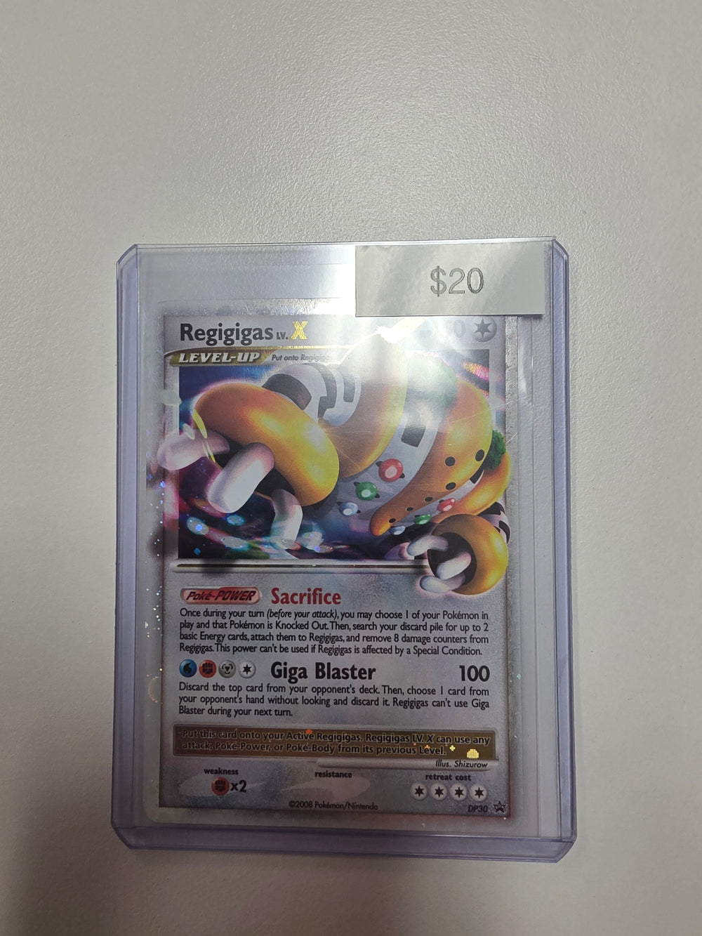 Pokemon Regigigas LV.X DP30