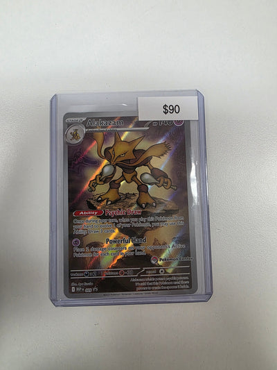 Pokemon Alakazam Pokemon Center promo 009