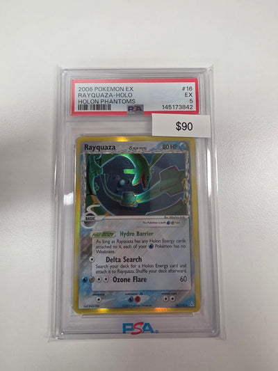 Pokemon Rayquaza 16/110 PSA 5