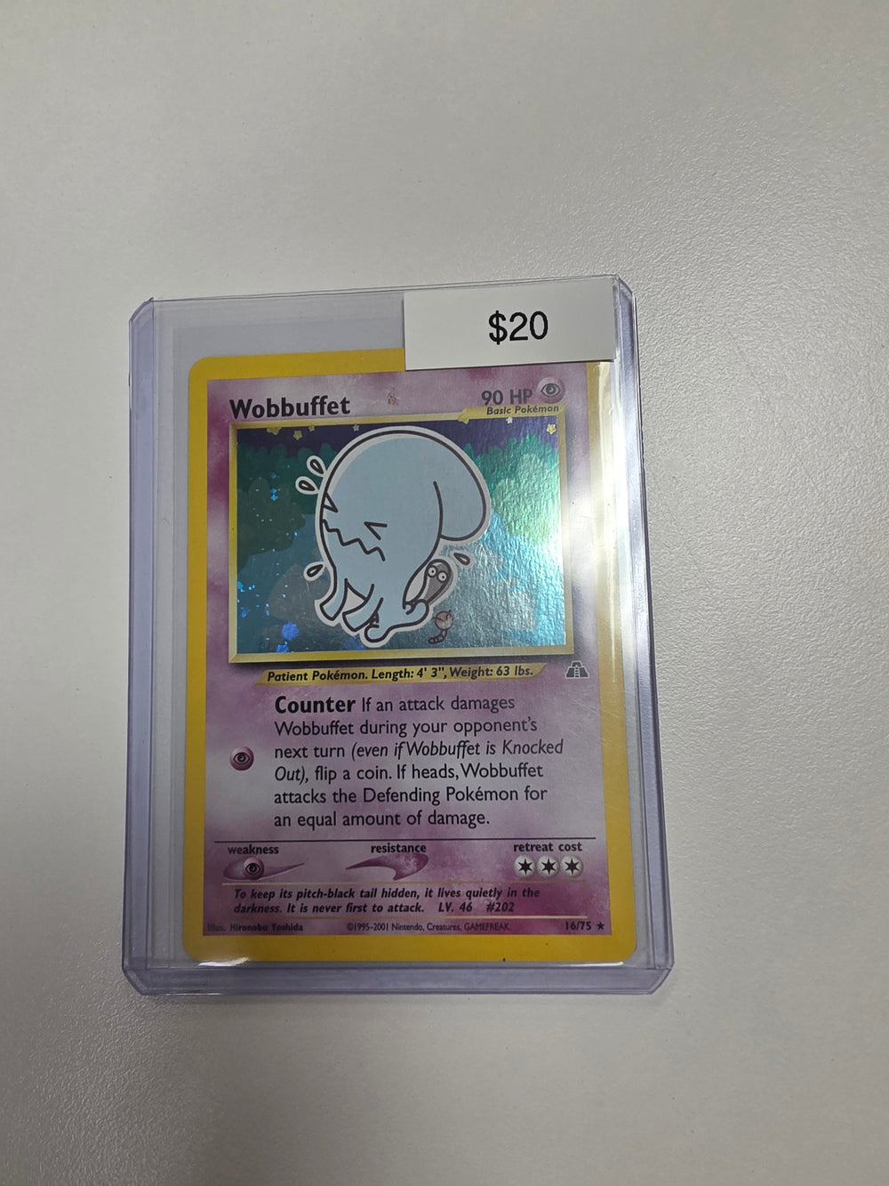 Pokemon Wobbuffet 16/75 LP