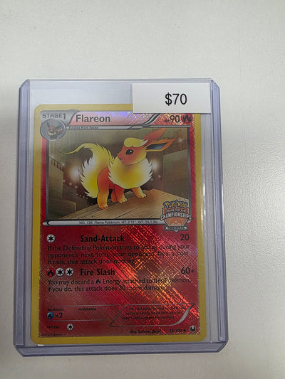 Pokemon Flareon Regional Stamp 12/108