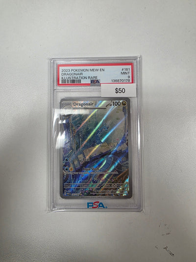 Pokemon Dragonair PSA 9 181/165