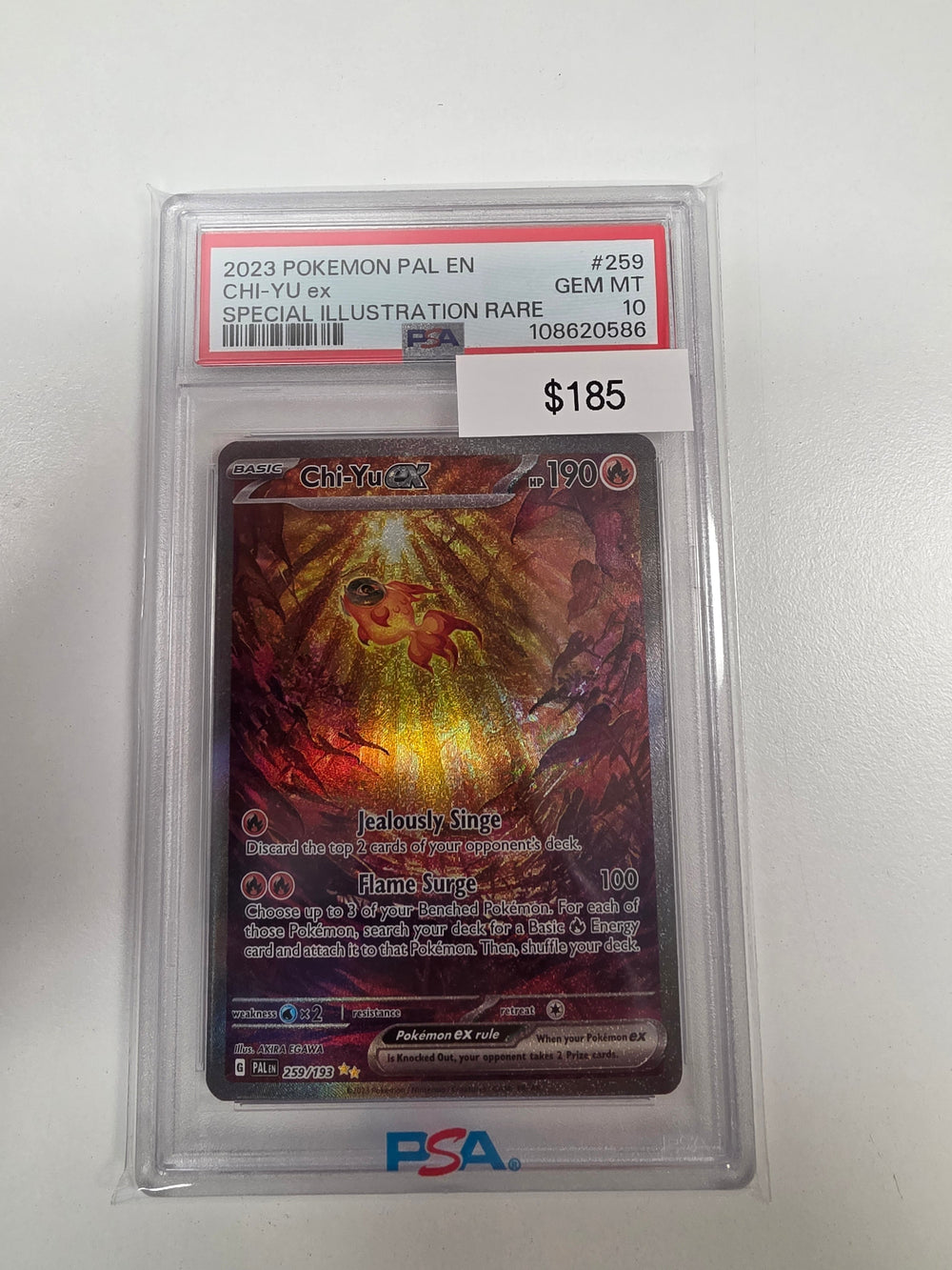 Pokemon Chi-Yu 269/193 PSA 10