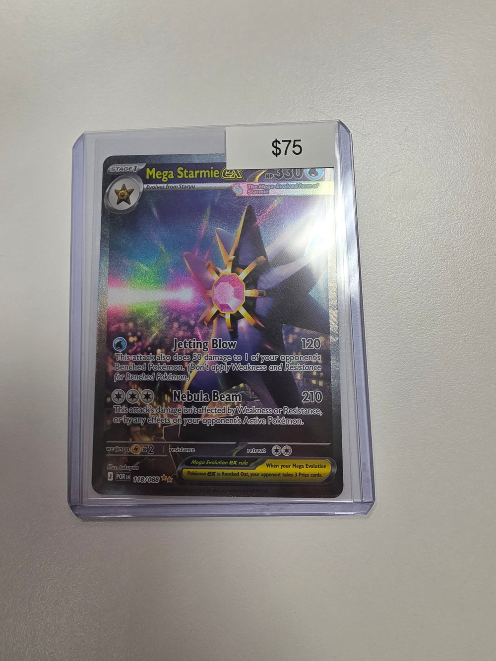 Pokemon Mega Starmie ex 118/088